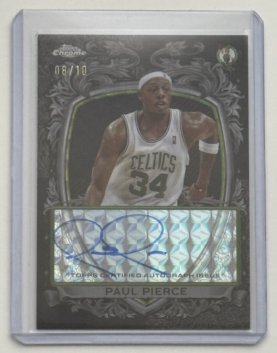 Paul Pierce Basketball Autographed Sports Trading Cards