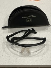 Lunettes de protection balistiques militaires révision verres transparents avec étui pochette inserts