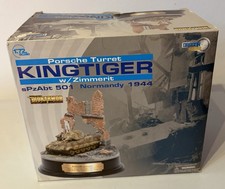 Dragon Armor 1/72 King Tiger Porsche Turret Building Diorama Normandy 1944 60204