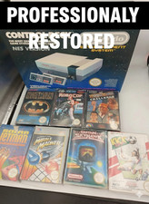 Nintendo NES Console Boxed Action BUNDLE 7 Boxed Games w/ Manuals & Protectors