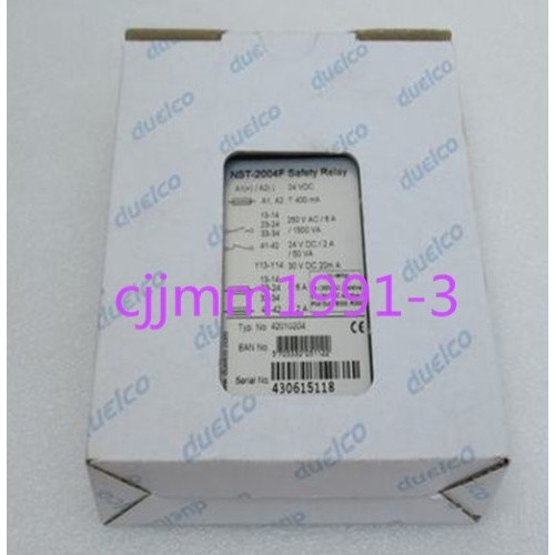 1PC New DUELC Safety Relay NST-2004F 24VDC *cm