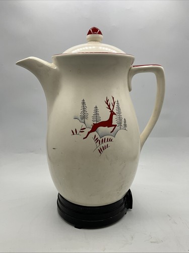 Crown Devon Stockholm Coffee Pot Untested Vintage Rare (SN) - Picture 4 of 24