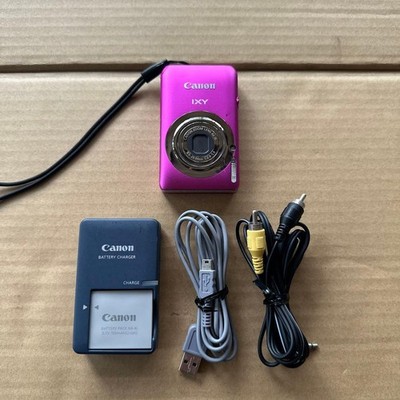 Canon IXY 210F PowerShot ELPH 100 IXUS 115 HS Pink 12.1MP Digital Camera [Exc]