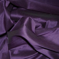 Faux silk Dupioni fabric by the yard 60" width washable polyester