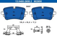 ATE BremsbeläGe Bremsbelagsatz FüR VW Touareg CR7 Audi Q7 4M 4MB 4MG A6 Avant