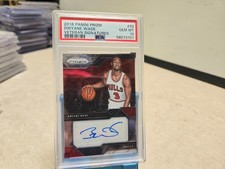 AUTO PSA 10 GEM MINT 2016 DWYANE WADE PANINI PRIZM VETERAN SIGNATURES READ