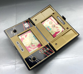 Vintage 1983 GAME & WATCH - PINBALL PB-59 - LCD Game (Very Good Condition)