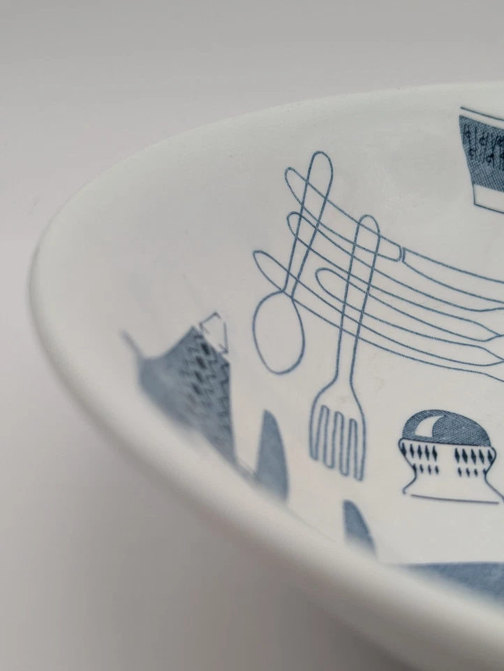 Vintage Barker Bros Fiesta Ironstone Salad Fruit Bowl Retro 1960s - Image 3 of 4