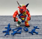 Vintage Groundchuck Figure Complete Teenage Mutant Ninja Turtles 1991 Playmates