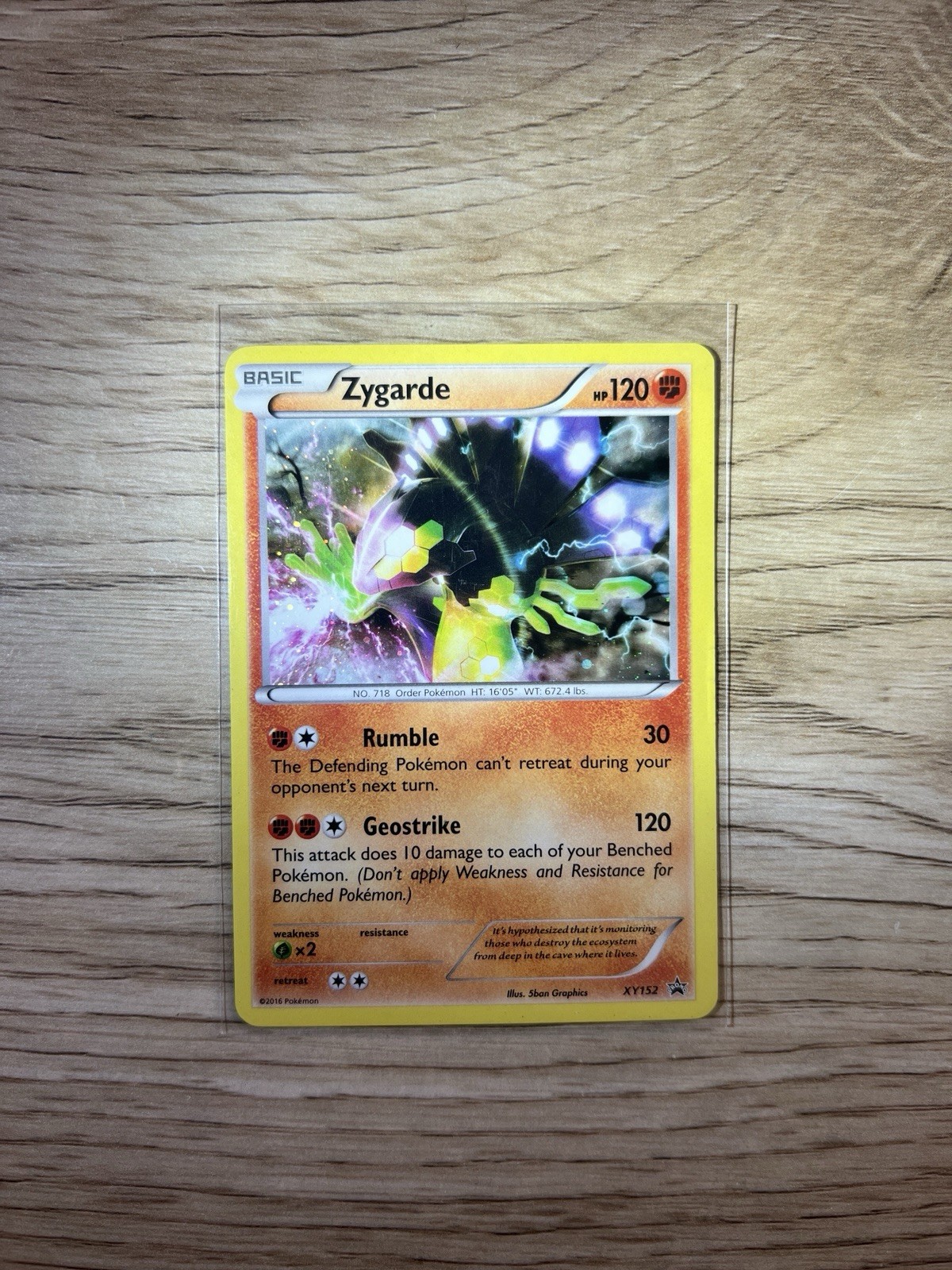 Zygarde XY152 XY Holo