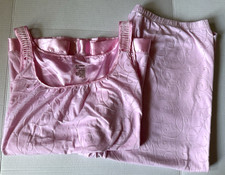 Secret Treasures 2 Piece Pajama Set Pink Tank / Capri Sleepwear Women's Size 2X