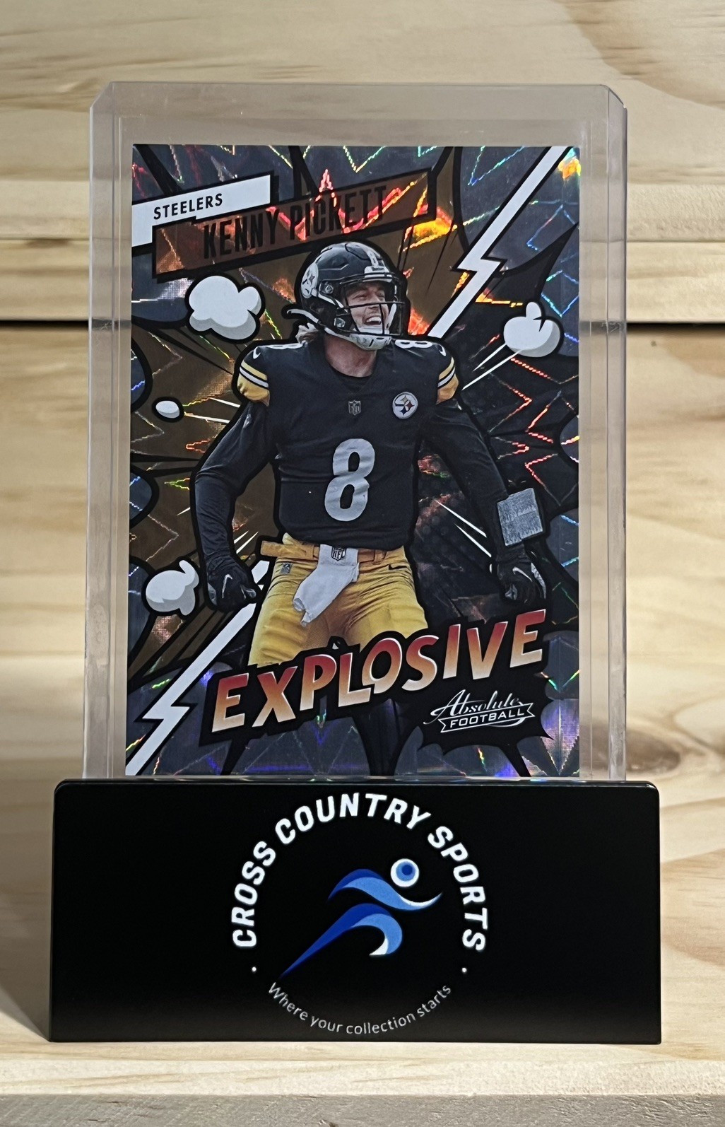 2023 Panini Absolute Explosive #E36 Kenny Pickett RC Rookie SSP CASE HIT