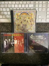 Lynyrd Skynyrd RARE OOP CD LOT Second Helping Gimme Back My Bullets Live