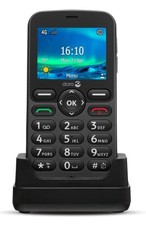doro 5860 Senioren mobiele telefoon Met laadstation Grafiet