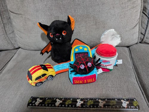 Lot Of Bark Box Crinkle Toys. Viahart Plush