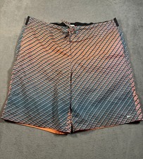 Nike Boardshorts Swim Shorts Trunks Mens Large XXL Swoosh Logo 3D Geometric 40  