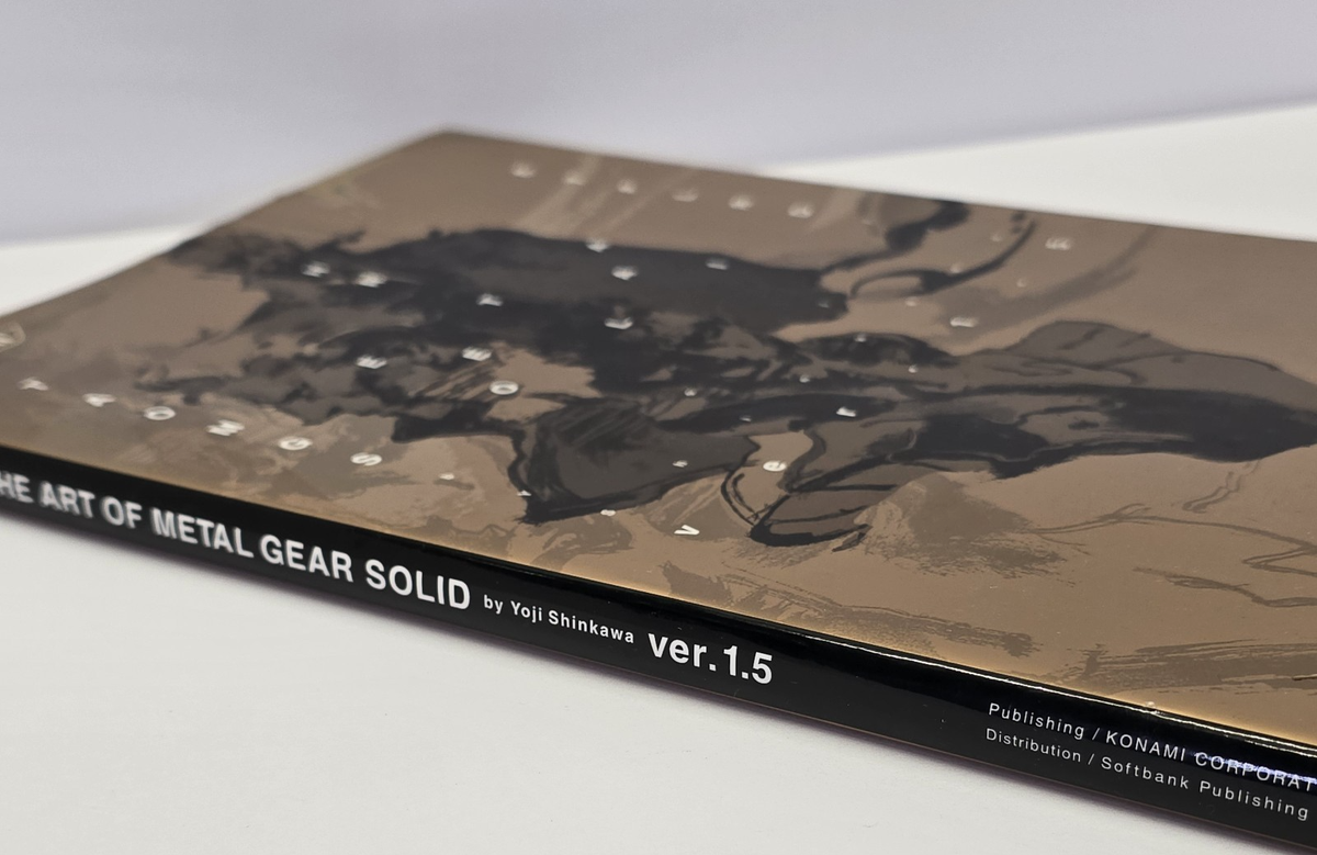 2004初版LGEARSOLIDTHETWINSNAKESアートブック The Art of Metal Gear Solid by Yoji Shinkawa Ver. 1.5 Book Japan