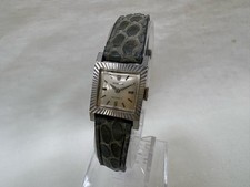 Rolex Watch Precision 2157 Donna WG/Cintura in Pelle Carica Manuale Quadrante...