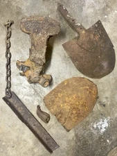 Assemblage Metal Art Kit Found Objects Homested Relics Rustic DIY Craft Supplies