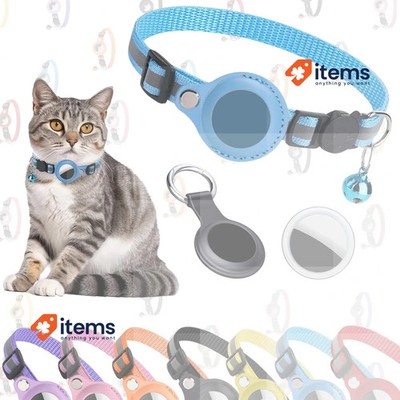 JAYZ  Katzenhalsband Mit Smart Finder, Kompatibel Mit iOS/Android (Blau)
