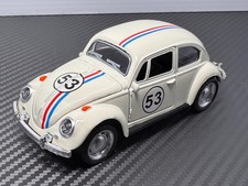 132 Vw Beetle From The 1968 Movie Herbie The Love Bug Diecast Car - New