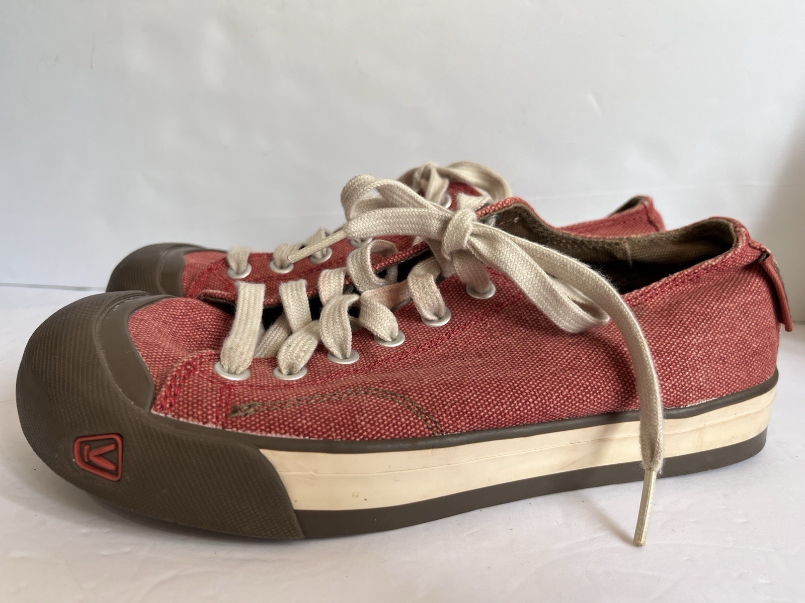 Scarpe KEEN Donna 7 Coronado Rosso Bossa Nova Chocolate Chip Outdoor Escursionismo Casual