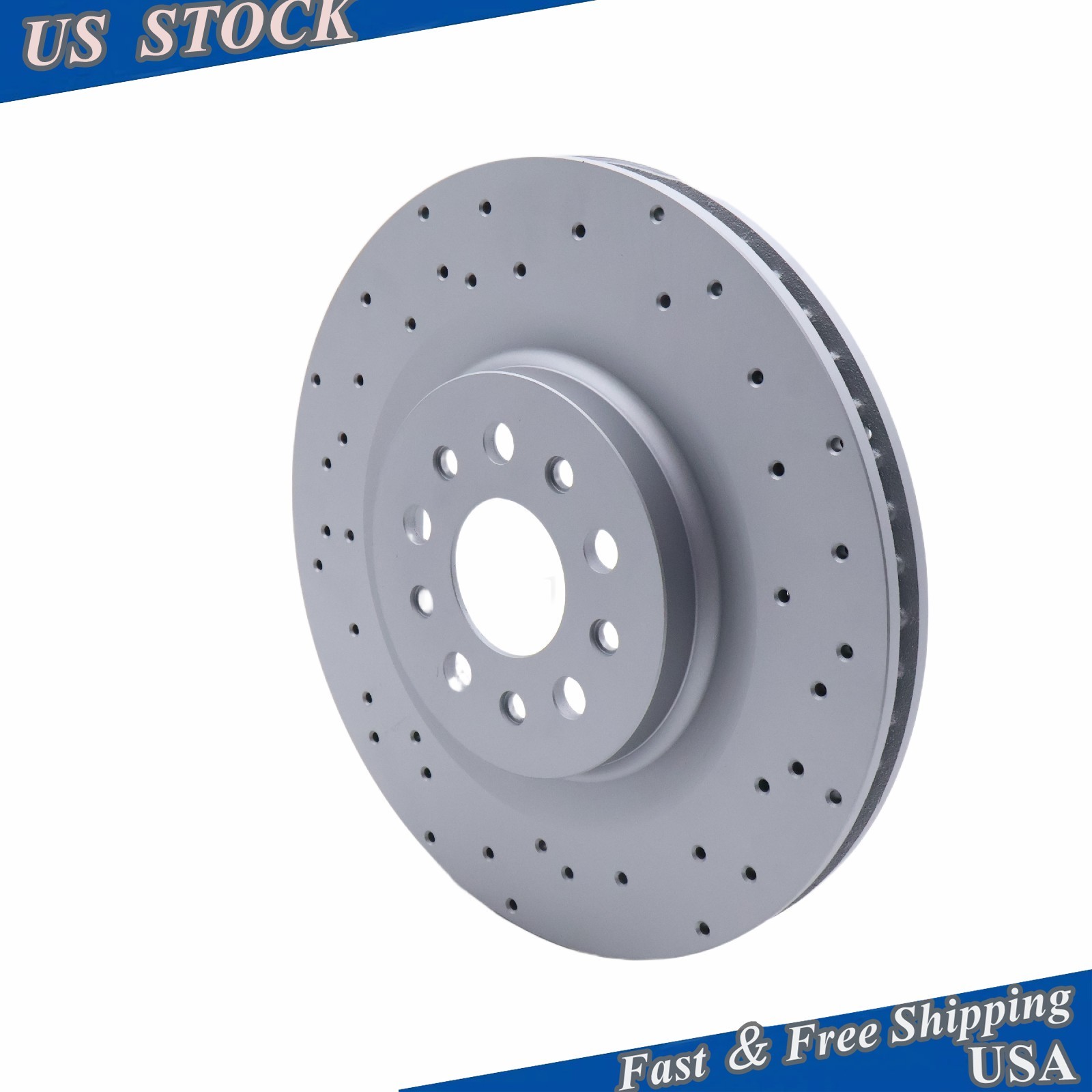 2X Rear 2PC Performance Rotors 670035019 For Maserati Ghibli Quattroporte 17-21
