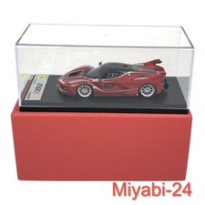 Ferrari FXX-K Model Car 1/43 Looksmart Near Mint Red Metal Stripes