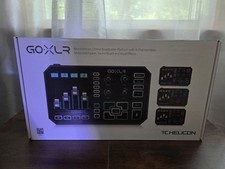 TC-Helicon GoXLR 4-channel USB Mixer w/motorized faders, vocal effects