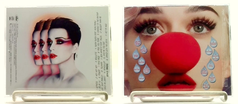 Katy Perry 2 ALBUM SET - Smile/Witness [CD/OBI] JAPAN[Bonus Track] Foto 2 de 4