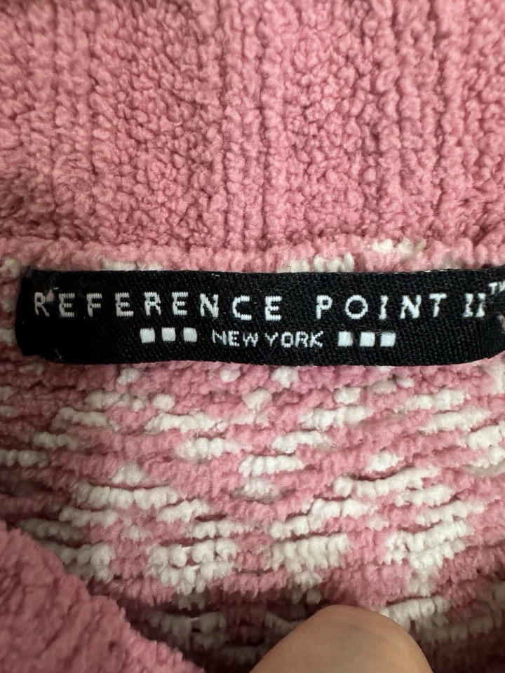 Suéter Reference Point New York Mujer Talla 1X Rosa Estilo Preppy Foto 4 de 4