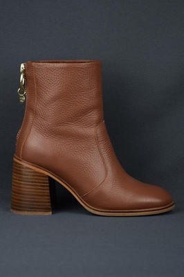 Women See By Chloe Ankle Boots Brown Leather 36