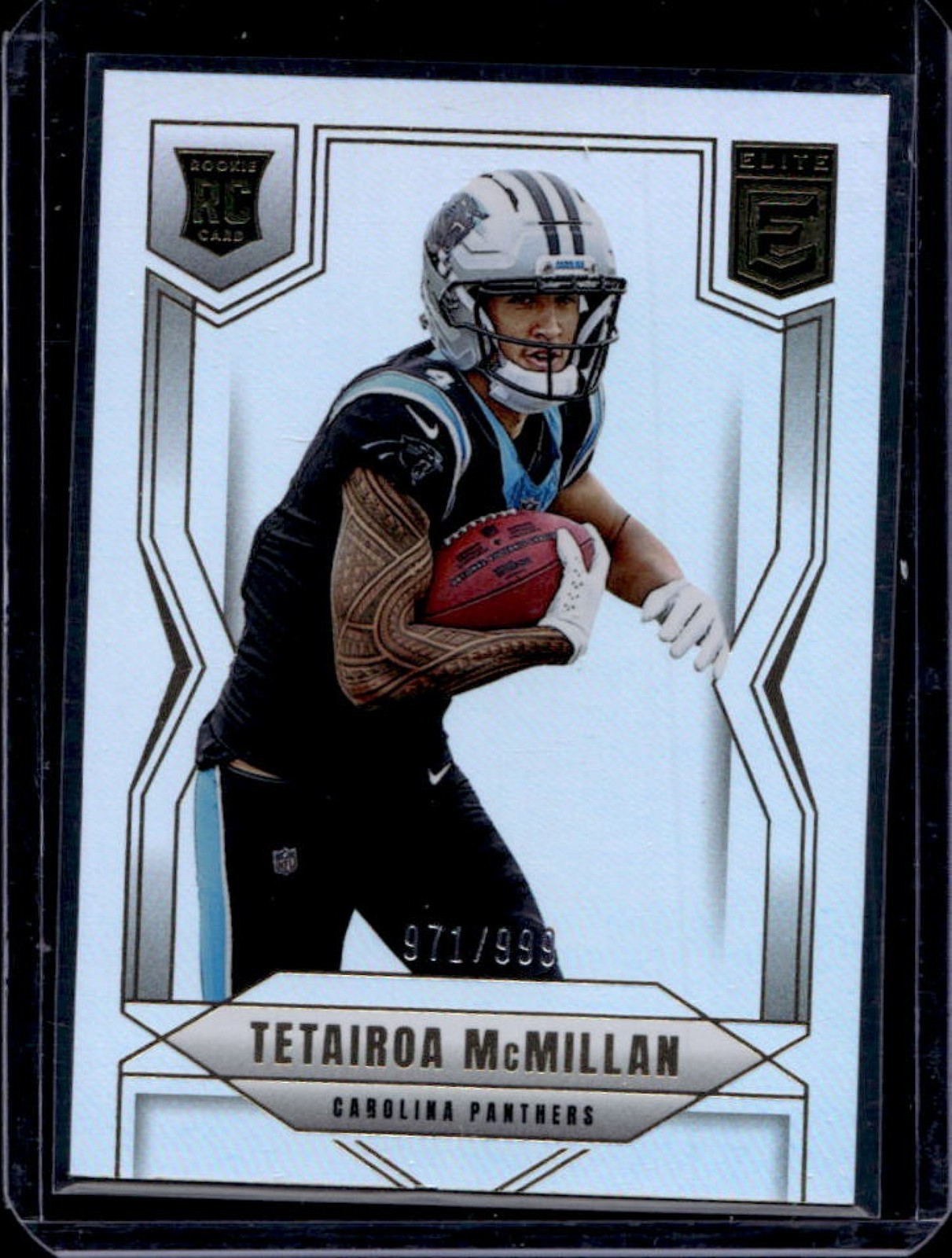2025 Donruss Elite Tetairoa McMillan Rookies RC Rookie #971/999 Panthers