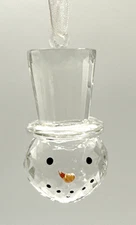 Department 56 Crystallines Snowman Head Ornament in Original Box