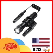 Durable Aluminum Tactical Flashlight, 1200 Lumens - Lightweight & Rechargeable