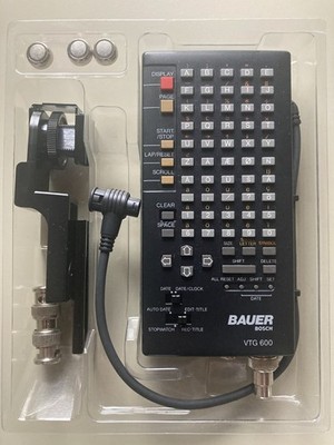 Bauer Bosch Video  Titelgenerator VTG 600, wie neu