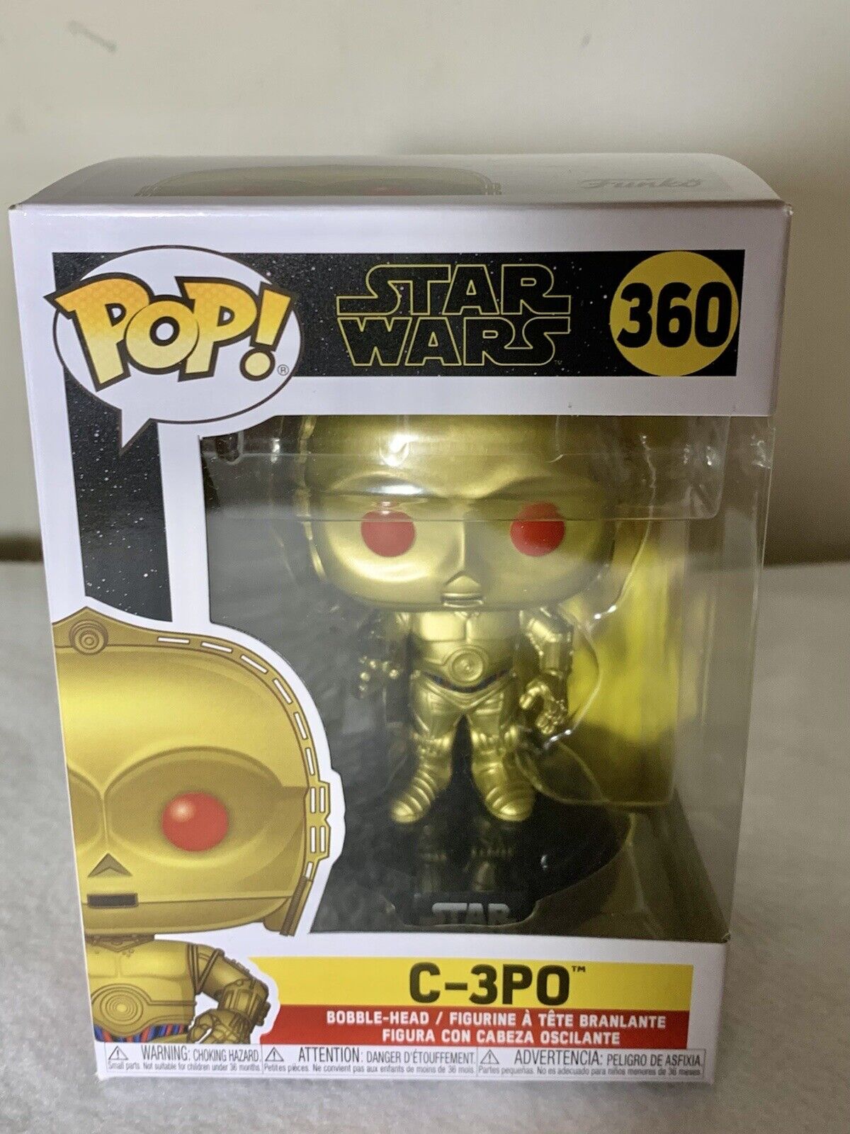 Funko Pop! C-3PO (Red Eyes): Star Wars A Ascensão Skywalker (Star