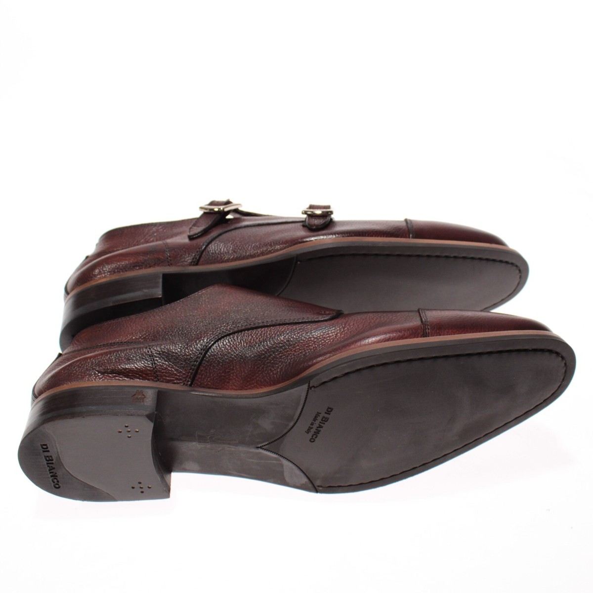 Di Bianco NWB Isernia Florian Double Monk Strap Dress Shoes Size 10.5 in Brown Di Bianco NWB Isernia Florian Double Monk Strap Dress Shoes  main image 3