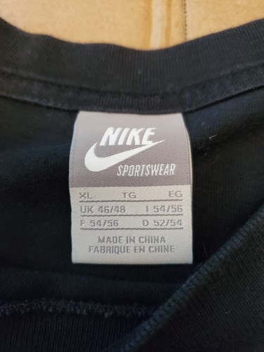 Nike Air ""Ich bin ok... ABER MEINE LUFT KRANK!" SHIRT schwarz XL HERREN VINTAGE AUTHENTISCH - Bild 7 von 16