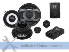 Crunch Lautsprecher GTi5.2C 320W 130 mm 2 Wege Kompo für Citroen ZX 1991-1998