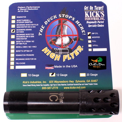 KICKS HIGH FLYER PORTED CHOKE TUBE IMPROVED CYLINDER IC 12GA