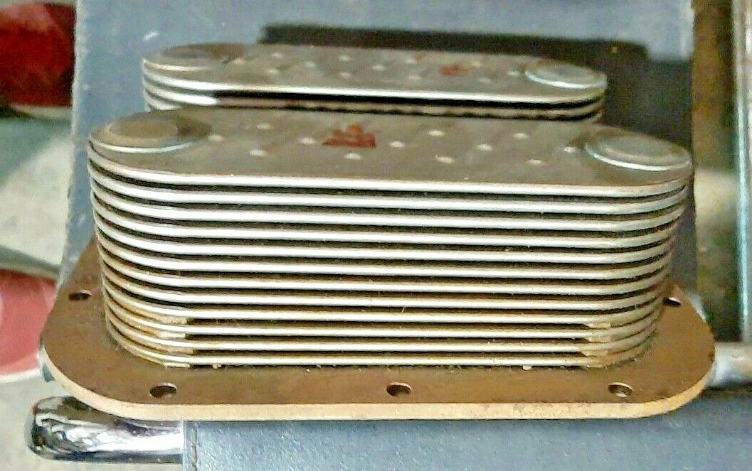 DETROIT DIESEL 8547237 OIL COOLER 24 PlATES NEW / OLD STOCK | eBay