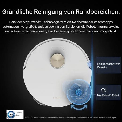 Dreame Bot L20 Ultra Complete Saug/Wischroboter Absaugstation Weiß RLX41CE - Bild 3 von 4