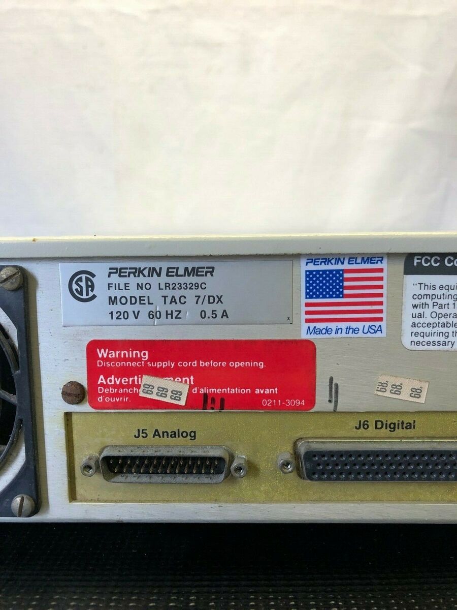 Perkin Elmer TAC 7/DX Thermal Analysis Controller | eBay Perkin Elmer TAC 7/DX Thermal Analysis Controller | eBay