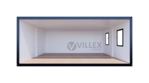 Bürocontainer - 6,0 m x 6,0 m Doppelanlage Villex - mit Elektrik – NEU! - Bild 7 von 9