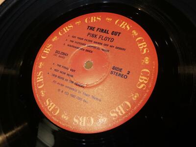 Pink Floyd: The Final Cut (strongVG++ RARE PHILIPPINES PRESS LP Pink Floyd: The Final Cut (strongVG++ RARE PHILIPPINES PRESS LP