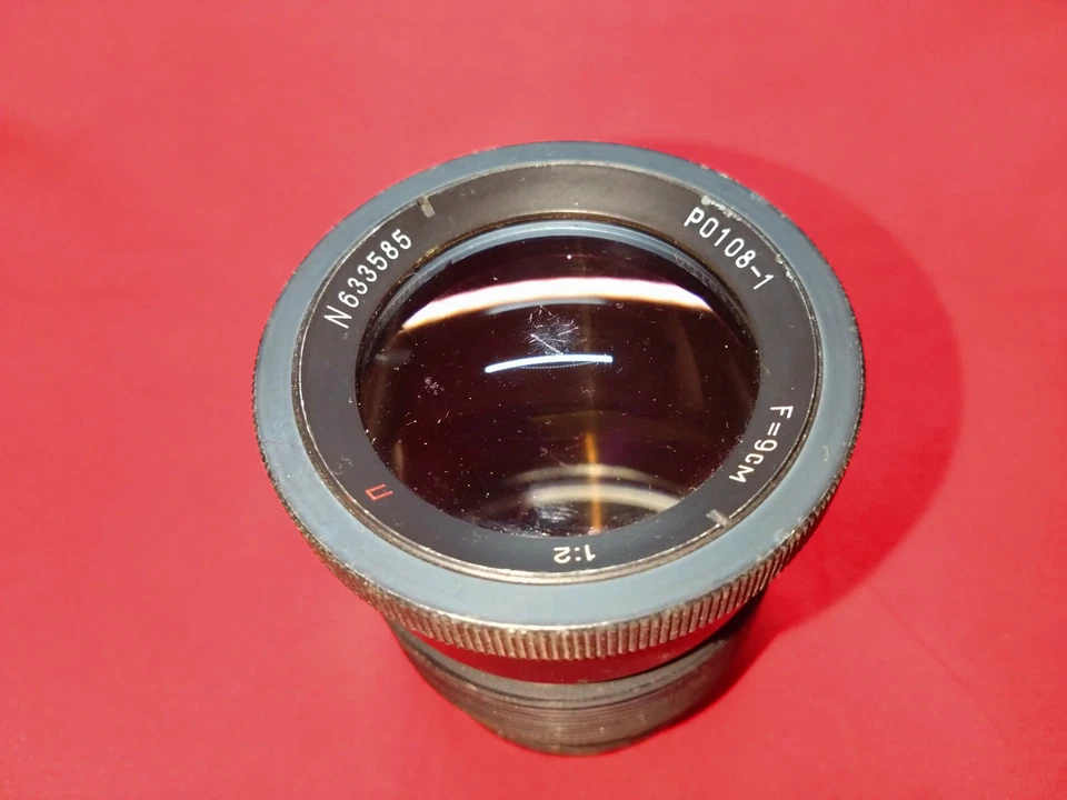 Objetivo LOMO PO-108-1 "P" 2/90mm URSS Proyector Foto 3 de 4