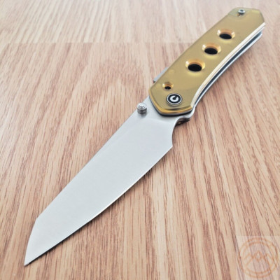Civivi Vision FG Superlock Folding Knife 3.5'' Nitro-V Steel Blade Ultem Handle