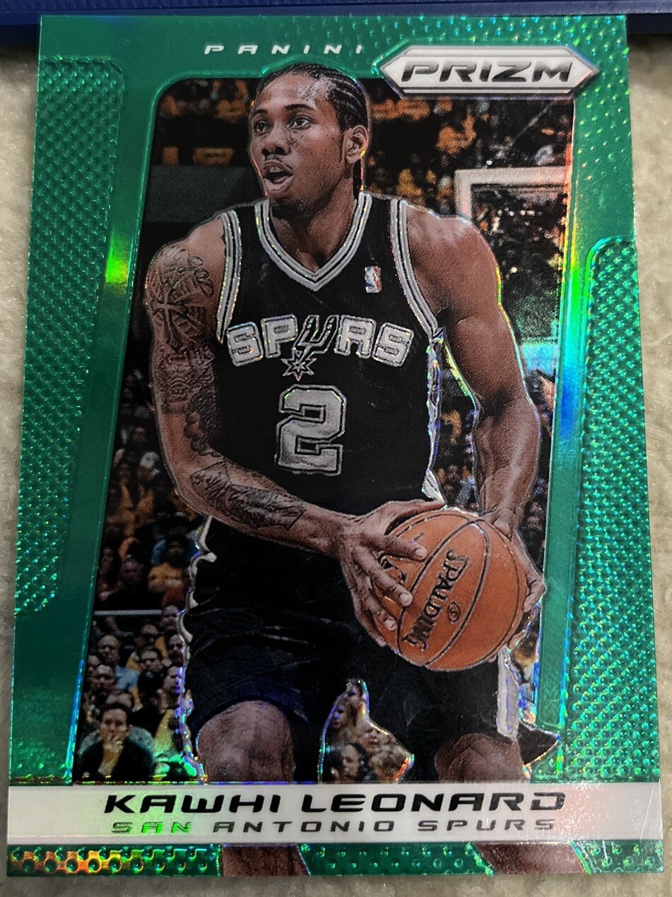 Kawhi Leonard 2013-14 Green Prizm