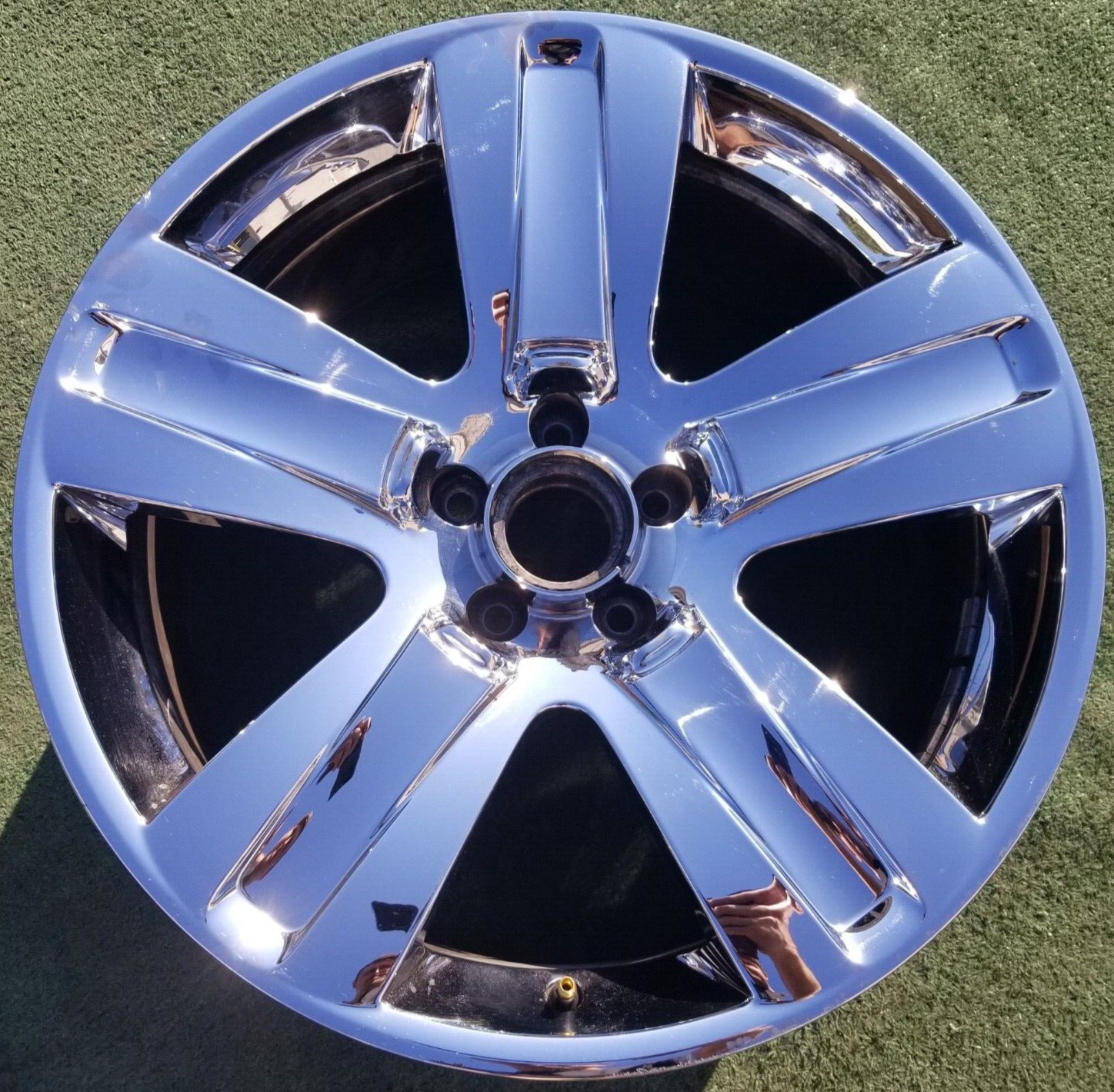 Factory Bentley Continental Chrome Wheel OEM 19 inch Flying Spur 3W0601025AC